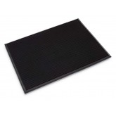 M&A Matting (formerly Andersen) Finger-Tip Outdoor/Indoor Scraper Mat - 24" x 32", Black